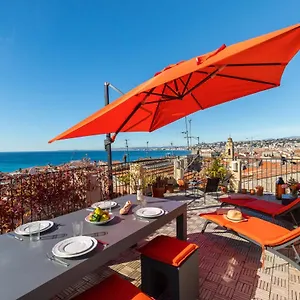 Le Chateau - The Beautiful Sight In Old Town, Private Terrace , Nice France